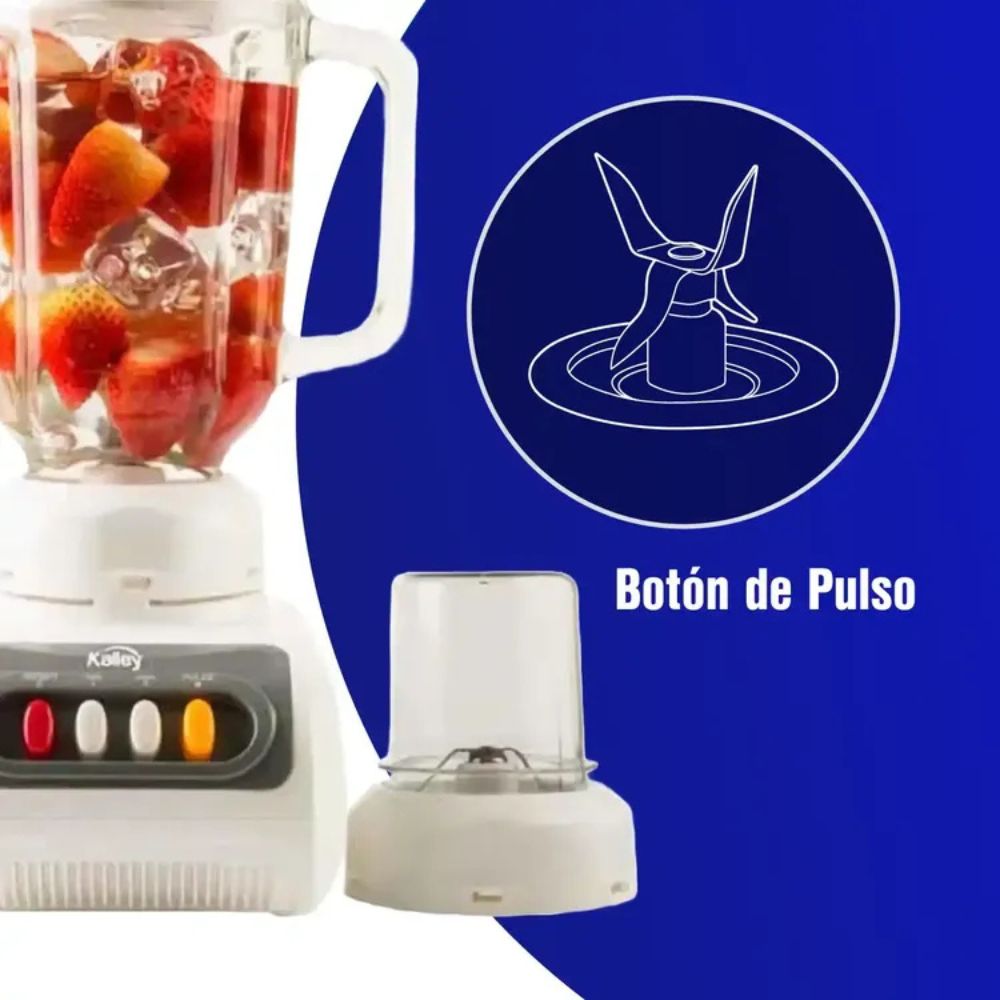 Licuadora Kalley K-Lpv40 Blanco