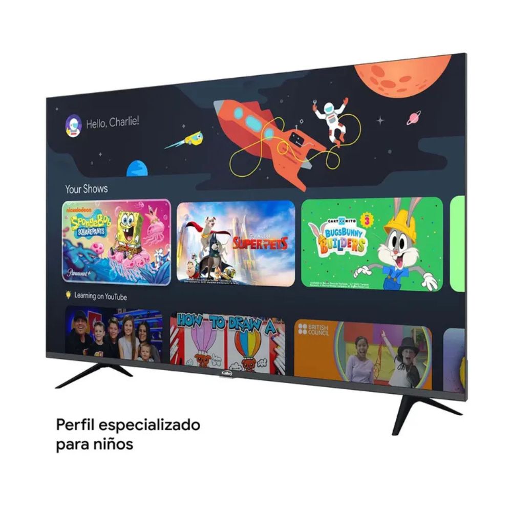 Televisor Kalley 50 Pulgadas 126 cm 50G305 4K UHD MAX LED Smart TV Google