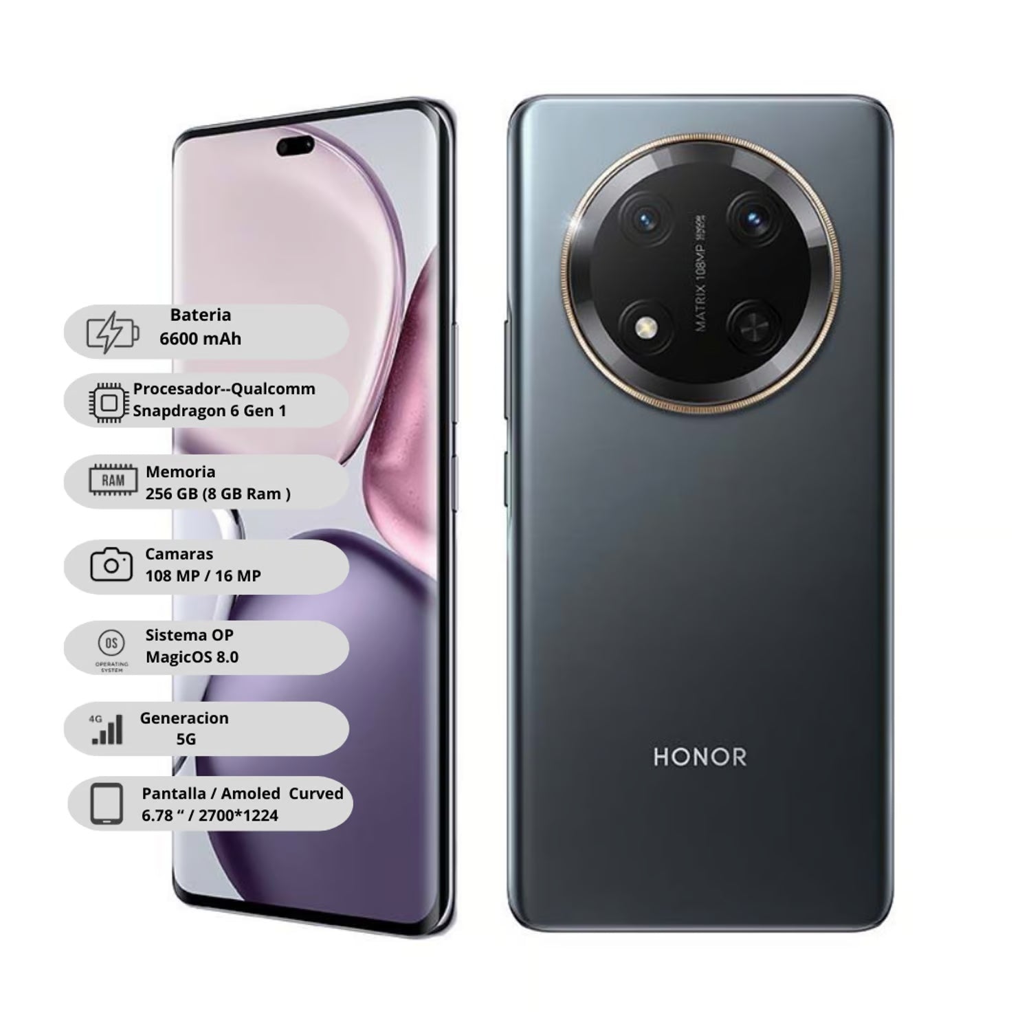 HONOR X9C 5G 256GB + 8GB