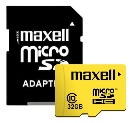 Memoria Micro SD Marca Maxell 32GB